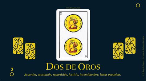 2 de oros baraja española